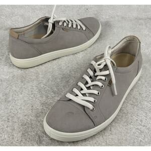 Ecco Women's Soft 7 Casual Shoes Sneakers Size 10 EU 41 Beige Suede Travel